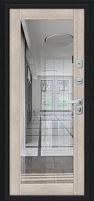Thermo Флэш Декор-2 (цвет Букле черное/Cappuccino Veralinga) Thermo Флэш Декор-2 (цвет Букле черное/Cappuccino Veralinga)