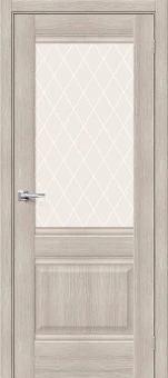 Прима-3 (цвет Wenge Melinga / стекло White Сrystal)