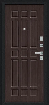 Мило МФ/BChrome (цвет Букле черное/Wenge Melinga)