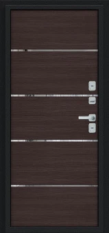 Лайн/BChrome (цвет Букле черное/Wenge Melinga)