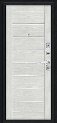 Техно/BChrome (цвет Букле черное/Bianco Melinga)