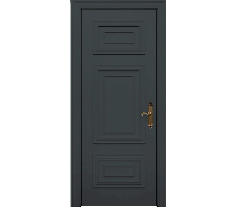 Дверь межкомнатная глухая Каталина ДГ5 графит