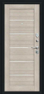 Техно Kale (цвет Букле черное/Cappuccino Veralinga)