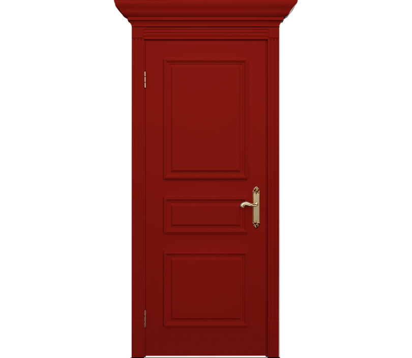 Дверь межкомнатная глухая Венеция ДГ3 вишня