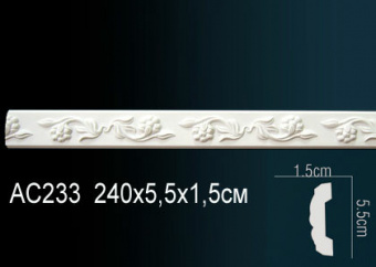 Молдинг с рисунком AC233