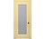Дверь межкомнатная со стеклом Гранада ДО1 ванильная